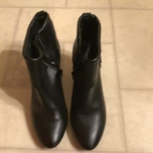 East 5th black boots